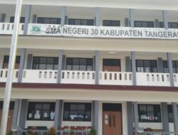 Carut Marut PPDB SMAN -30 Tangerang Sudah Diprediksi Sejak Awal