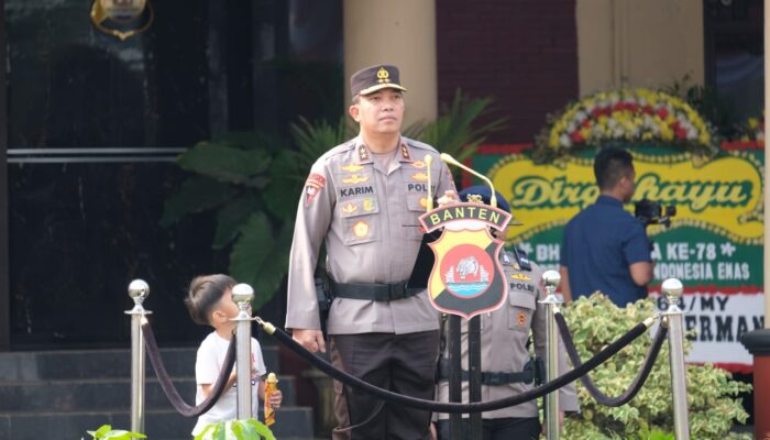 Kapolda Banten Pimpin Korp Raport, 150 Personel Polda Banten Naik Pangkat