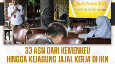 33 ASN Dari Kemenkeu Hingga Kejagung Jajal Kerja Di IKN