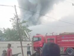 PT Citra Buana Pasta di Kawasan Pancatama Terbakar, 2 Pekerja Jadi Korban