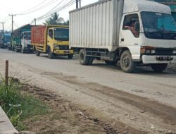 Proyek Perbaikan Jalan Raya Cikande Garut Kopo Ganggu Pengguna Jalan, Pengendara Mengeluh