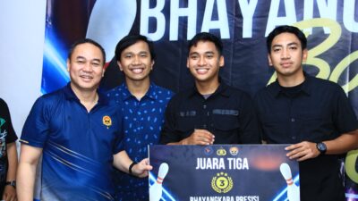 Tingkatkan Sinergitas, Polri Bersama Wartawan Gelar Bhayangkara Presisi Bowling Cup