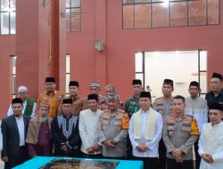 Support Pembangunan Mesjid Jami Al Huda Kapolres Serang Didapuk Tanda Tangan Prasasti