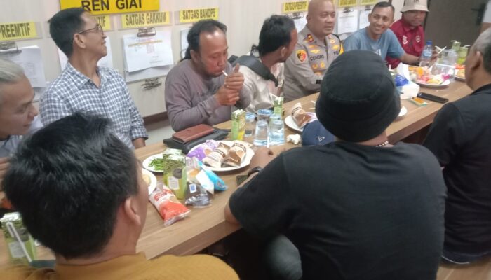 Ngariung Iman Ngariung Aman, Kapolres Serang Bersama Dengan Jurnalis Perwast