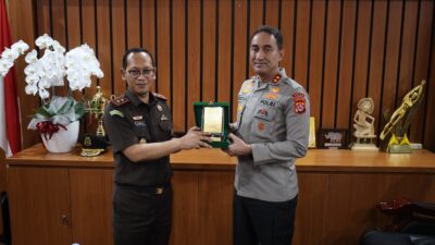 Awali Tugas, Kapolda Banten Kunjungi Kajati Banten