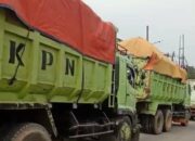 Parkir Liar Mobil Damp Truck Pengangkut Tanah Belum Ada Tindakan, Ada Apa Dengan Pihak Terkait? 