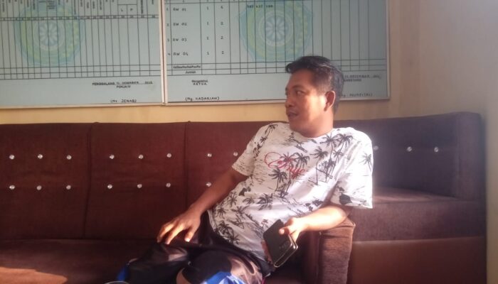 Diduga Menumpang di Bangunan Lama, Proyek Saluran Irigasi Desa Penggalang Ciruas Disorot