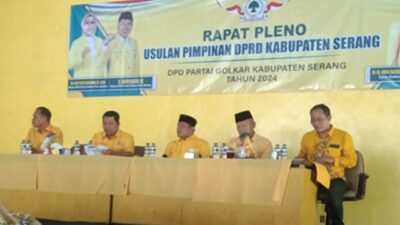 Golkar Kembali Usulkan H. Bahrul Ulum Jadi Ketua DPRD Kabupaten Serang