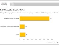 Beredar Survei LSI, Elektabilitas Airin Capai 77,3 Persen