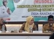 Pemerintah Desa Ranca Ilat Kecamatan Kresek, Gelar Mustenbangdes Dengan Lebih Mengedepankan Pendekatan dan Kearifan Lokal 