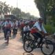 Perkumpulan Lembaga Personalia Nasional ( PLPN ) Gelar Gowes Sehat dan Aerobik di Kawasan Industri Modern Cikande 