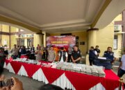 Satresnarkoba Polres Serang Ringkus Bandar Narkoba Lintas Provinsi, 24 Kg Sabu dan 800 Ekstasi Diamankan