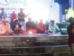 Kolaborasi Lagoon Band dengan Seni Wayang Nganjor dan Hadroh dalam Roadshow Majelis Rislah Cinta