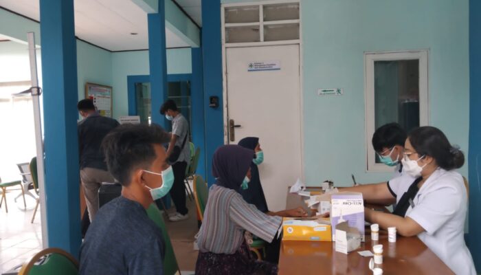 Deteksi Tuberkulosis, Puskesmas Kronjo Laksanakan Kegiatan ACF Pemeriksaan Foto Rontgen Secara Gratis