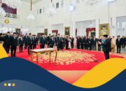 Presiden Prabowo Subianto Lantik Nusron Wahid sebagai Menteri ATR/Kepala BPN di Istana Negara