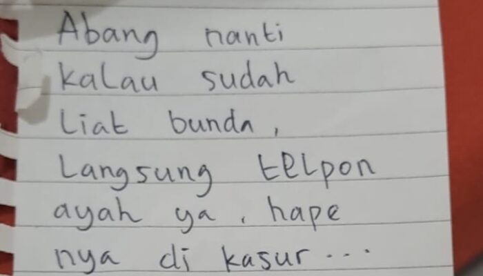 Tinggalkan Pesan, Seorang Ibu Rumah Tangga PI(33) Diduga Bunuh Diri di Cikande Permai